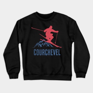 Courchevel Ski Thrill Crewneck Sweatshirt